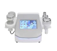 120K Cavitation Machine, 6 in 1 Body Sculpting Machine Multifunction Cellulite Reduction Device Radio Frequency Vaccum Massager, Body Sculpting Anti-Cellulite Lifting Beauty Device