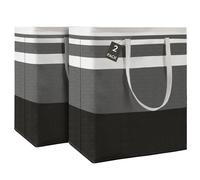 120L Laundry Basket 2-Pack - Gradient Grey