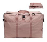 120L Travel Duffel Bags Extra Large Foldable Duffel Bag Weekend Overnight Storage Luggage for Airline Camping Moving Sport, Pink/3009, 120L