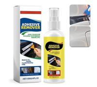 120ml Adhesive Remover,Sticker Remover Spray,Multi-Purpose Strong Adhesive Re-mover,Grease Sticky Stuff R-emover,Fast-Acting Cleaner For Labels,Decals,Tape,Wax,Wet Paint,Residue And Stubborn Stains
