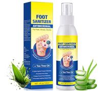 120ml Athletes Foot Spray, Fast-Acting Athlete's Foot Treatment with Tea Tree Oil, Antifungal Treatment for Itchy, Dry Feet, Odor Control & Shoe Sanitizer, 98% Natural Formula for Men & Women