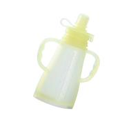 120ml Baby Food Storage Bag Reusable Squeeze Bag Organiser Container Food-Grade Silicone Box Case for Travel Daily Baby Feeding Bottle