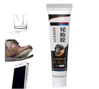 120ml Black Instant Tire Repair Glue - Universal Sealing Puncture Repair Sealant,Strong Rubber Cement Adhesive for Car, Motorcycle & Bicycle Tyres,Waterproof Gasket & Windscreen Sealant,Adhesive Glue