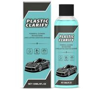 120ML Car Plastic Restorer Black,Black Plastic Restorer & Conditioner,Multip/urpose Efficient Car Trim Restorer Spray,Black Gloss Spray Paint,Plastic Repair Kit,Leather Cleaner,Waterless Spray Wax