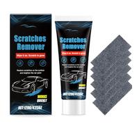 120ml Car Scratch Removal Wax & Nano Sparkle Cloth Set, 2025 New Car Paint Scratches Remover Car Polishing, Magic Nanosparkle Cloth Car Scratch Remover Kit for Deep Scratches