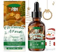 120ML Christmas Esse/ntial Oils Gift Set,Christmas&Winter Scented Oils for Diffusers,Candle Making,Home Fragrance,Esse/ntial Oil Set for Diffuser Oils&Candle Scents,Long Lasting Scents,for Gifting