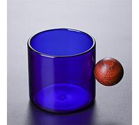 120ml Heat-Resistant Shot Wine Beer Glass Espresso Coffee Cup Tea Set Cup Candy Color Transparent Glasses (3 pack)