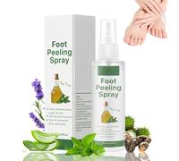 120ML,Instant Foot Spray,Antifu/ngal Foot Peeling Spray with Tea Tree Oil,Hard Skin Remover F/oot,Athletes F/oot S/pray,Callus Remover, Instant Exfoliating Peel Mask Hard Skin, Cracked Heel Treatment