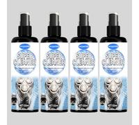 120ml Razor Cleaning Fluid Compatible With Philips S3000 5000 7000 8000 9000 Series，Cleans Your Shaver, Removes Residual Hair & Skin Particles(4 pcs)