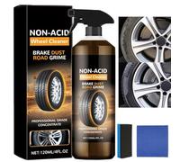 120ml Wheelblaze Wheel Cleaner for Cars,Multi Rust Remover Spray for Car,Wheel Blaze Versatile and Powerful Rust Converter,Car Tyre Shine,C/ar Tire Rubber Cleaner,Powerful Cleaning, Long-Lasting Care