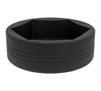 120mm 6 Point Impact Socket Bit - Heavy Duty 1" Square Drive - Durable Drop Forged Steel