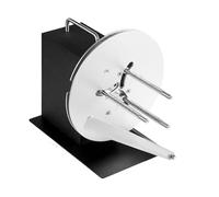 120mm Automatic Label Bi-Directional Rewinder Machine Diameter Synchronize with Printers for Industries Logistics Medical