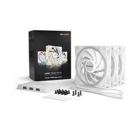 120mm be quiet! LIGHT WINGS White PWM high-speed Triple-Pack