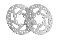 120mm Brake Disc Rotor Pad 6 Holes Rounded for Nin-ebot ZT3/ZT3 Pro/MAX G3 for Ka-abo for Man-tis 8 Disc Brake Parts(120mm Brake Disc 2pc)