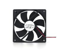 120mm case fan,DLF1224LB 24V 0.3A 12025 12CM 2-Wire DC Mute Cooling Fan For Lamp Lighting Equipment