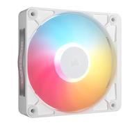 120mm CORSAIR iCUE LINK RX120 II RGB, White, 7 Blade, 2100RPM, 64.72CFM, Magneti