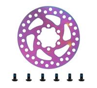 120mm Disc Brake Rotor for 9 9+ 8X 9 Electric Scooter Brake Disc Rotor with Screws Stainless Steel Replace Parts(Colorful)