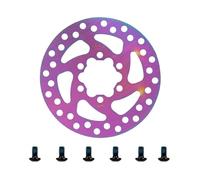 120mm Disc Brake Rotor for 9 9+ ZERO 8X 9 Electric Scooter Stainless Steel With Screws Brake Disc Rotor Parts(Colorful)