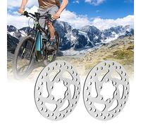 120mm Disc Brake Rotors Set for Mountain Bikes with Screws, Bike Brake Disc, Replacement Disk Brake Rotor, Mountain Bike Brake Kit