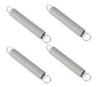 120MM Extended Compressed Springs,Closed loop Extended Compressed Springs,Straight Torsion Spring Kit in 4,Stainless Steel Torsion Spring,Tension Spring for Machinery,Furniture