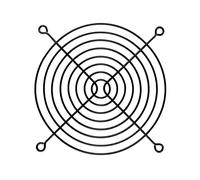 120mm Fan Grill / Guard - Black