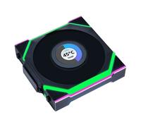 120mm Lian Li UNI FAN SL Wireless, 1.6" LCD, Reverse Flow, Black ARGB, 9-Blade,