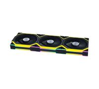 120mm Lian Li UNI FAN SL Wireless, Reverse Flow, Black ARGB, 7-Blade, 2000RPM, 6