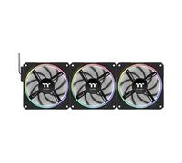 120mm Thermaltake TS 120 EX RGB, Black, 9 Blade, Hydraulic Bearing, 2000rpm, 56.