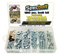 120pc Specbolt Yamaha vintage YZ IT Bolt Kit 125 175 200 250 400 425 465 490 500 Maintenance Restoration YZ125 IT175 IT200 YZ250 IT250 MX360 YZ400 IT400 IT425 YZ465 IT465 YZ490 IT490 WR500 MX DT GT WR