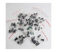 120pcs 12 value kit 1uF-470uF Electrolytic Capacitor Package kit 1UF 2.2UF 4.7UF 10UF 22UF 33UF 47UF 100UF 220UF BIANMTSW(5kit)