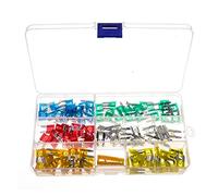120pcs 5/10/15/20/25/30A AMP Car Blade Fuses Truck Small Size Blade Fuses Assortment for Automotive Boat Protected circuits