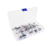120pcs Aluminum Electrolytic Capacitor Kit 1UF-470UF 16V 25V 50V 12 values*10pcs Electrolyte Capacitor MQXFCZUX