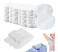 120PCS Armpit Sweat Pads, Underarm Sweat Pads for Women Men, Disposable Collar Protectors Sweat Pads for Sweating Women, Comfortable Unflavored,Non Visible,Self Sweat Adhesive Armpit Protection