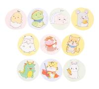120pcs Cartoon Bandages, Waterproof Adhesive Wound Patches | PE Material, Gentle Acrylic Adhesive, Colourful Animal Prints, Spot Coverage for Injection Sites, Fingers, School Bags