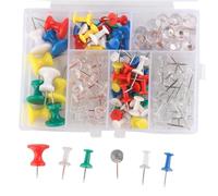 120pcs Colorful Cork Push Pins Push Pins Push Pins Push Pins Push Pins Push Pins Hanging Map Picture Notes Wall