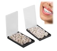 120PCS Denture Repair Kit,Temporary Tooth Crown & Filling Repair Kit for Chipped/Broken Teeth,DIY Dental Crown Repair with Temporary Tooth Replacement,Chipped Tooth Repair,Temporary Crowns for Teeth