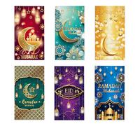 120Pcs Eid Mubarak Paper Napkins Ramadan Guest Paper Napkins Ramadan Guest Disposable Party Napkins for Moon Star Pelita Mosque Themed Party Decorations Eid al-Adha Muslim Party