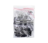 120pcs Electrolytic Capacitor Assortment Kit 12Values 1uF - 470uF 2.2UF 4.7UF 10UF 22UF 33UF 47UF 100UF 220UF Capacitance Set BIANMTSW