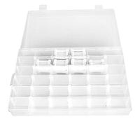 120Pcs Embroidery Floss Organizer Floss Bobbins Organizer Box Plastic Winding Board Cross Stitch Tool Set for Cross Stitch and Sewing Thread Storage