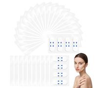 120Pcs Face Lift Tape Invisible, Waterproof Face Bande Lifting Tapes, Adhesive V Face Sticker, Neck Lift Patches for Facial Wrinkles Reduction, Double Chin & Sagging Skin (Transparent)