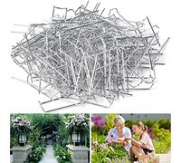 120Pcs Floral U-Pins, 1.8 Inch Stainless Steel Sewing Greening Plant Pins, Multipurpose Straight Pins for Straw Wreaths, Holiday Arrangements, Craft Projects, Quilting Jewelry Display Home Decor