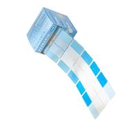 120Pcs Glittering Colored Label Adhesive Page Label Writable PET Page Marker Adhesive Notes for Book Notebook File Organizers