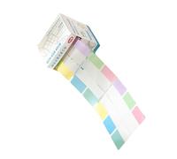 120Pcs Glittering Colored Label Adhesive Page Label Writable PET Page Marker Adhesive Notes for Book Notebook Note Taking Tool