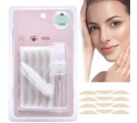 120Pcs Glue-Free Ultra Natural Invisible Double Eyelid Sticker,Waterproof Double Eyelid Strips,Invisible Eyelid Tape,Eyelid Lift for Hooded Eyes,Instant Eye Lift,Invisible Eyelid Correcting Stripes(L)