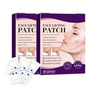 120pcs Invisible Face Lift Tape - instant beauty tool, specially designed for wrinkles, anti-wrinkle patches, instant lifting effect, waterproof, 2 pieces