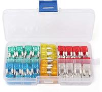120Pcs/lot Car Fuse Small Size Mini Standard Blade Assortment Set Auto Truck 5A 10A 15A 20A 25A 30A AMP Fuse Box Protected circuits
