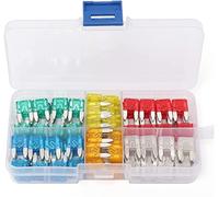 120Pcs/lot Car Fuse Small Size Mini Standard Blade Assortment Set Auto Truck 5A 10A 15A 20A 25A 30A AMP Fuse Box Protected circuits