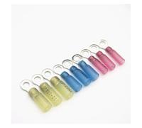 120Pcs M5 Heat Shrink Eyelet Connectors Electrical Wire Butt Connector Splice Crimp Terminals 22-10AWG Kit