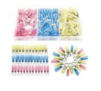 120Pcs M5 Heat Shrink Ring Eyelet Connectors Electrical Wire Butt Connector Splice Crimp Terminals 22-10AWG Kit