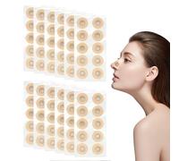120pcs Magnetic Nose Strip Comfortable Nose Magnets Discreet Nose Magnet for Breathing Magnetic Nasal Strips to Improve Breathing & Enhance Nasal Airflow for Yoga Exercise Sleep (Skin Tone)